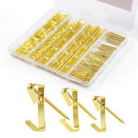 274 Pcs Picture Frame Hangers with Nails 20/30/50 lbs Metal Photo Hanging Kit