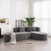 Mirod Stylish Corner Sofa for Living Room,Versatile Design for Relaxation and Conversation,Curved Seat with Wide Stitching,Perfect for Living Room