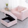 44.9"Soft Modular Sofa Single - Very Comfortable & Stylish. Matches 30.7" Ottoman with Hydraulic Lift. Ideal for Bedroom & Living Room, Light Pink
