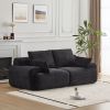 Modern Memory Foam Compressed Sofa,Large Sectional Couches for Living Room,Pet-Friendly Cloud Modular Sectional Sofa,Corduroy Fabric