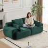 Modern Memory Foam Compressed Sofa,Large Sectional Couches for Living Room,Pet-Friendly Cloud Modular Sectional Sofa,Corduroy Fabric
